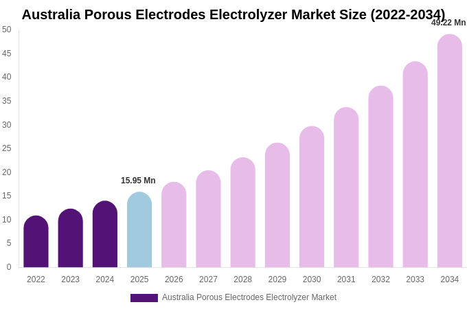Australia Porous Electrodes Electrolyzer Market Size, Trends & Forecast Analysis (2026-2034)