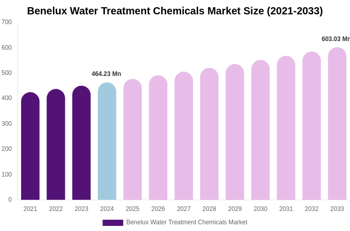 Benelux Water Treatment Chemicals Market Size, Share & Growth Report By 2033