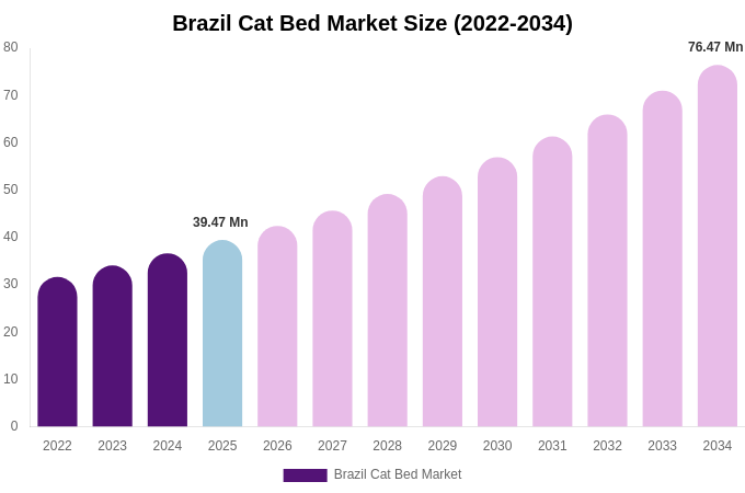 Brazil Cat Bed Market Size, Share & Trends Report By 2034