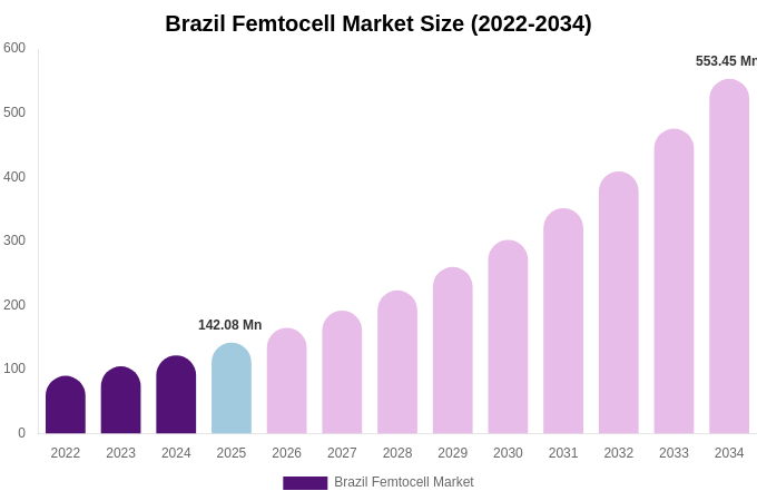 Brazil Femtocell Market Size, Share Report By 2034