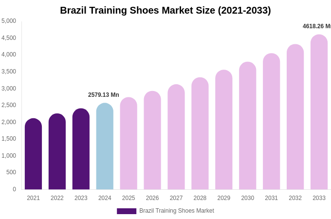 Brazil Training Shoes Market Size, Share & Growth Report By [2033]