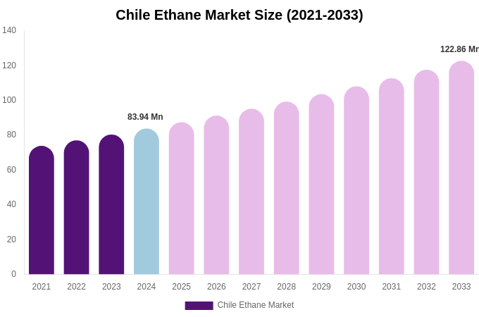 Chile Ethane Market Size & Share Report By 2033