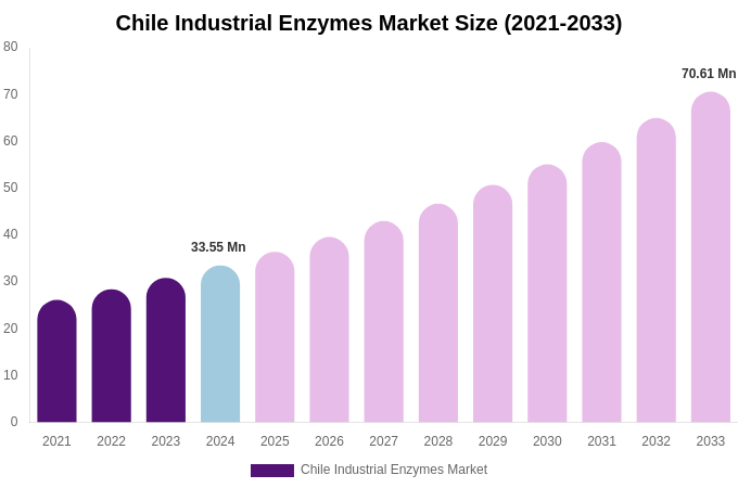 Chile Industrial Enzymes Market Size & Share Report By 2033