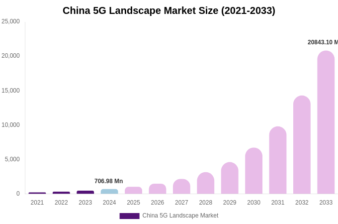 China 5G Landscape Market Size, Share & Growth Analysis By [2033]