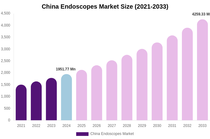 China Endoscopes Market Size, Share & Growth Report By 2033