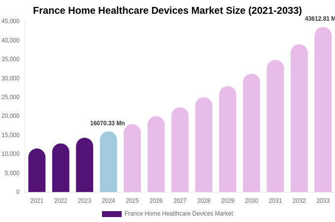 France Home Healthcare Devices Market Size, Share & Trends Report By 2033