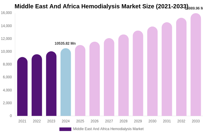 Middle East And Africa Hemodialysis Market Size, Share & Trends Report By 2033
