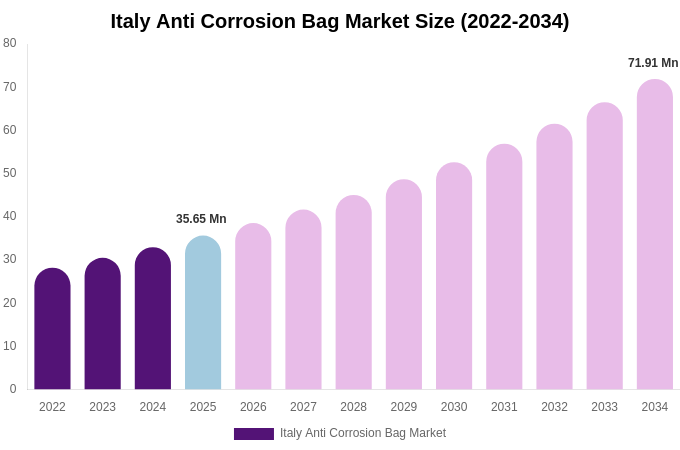 Italy Anti Corrosion Bag Market Size, Share & Growth Report By 2034