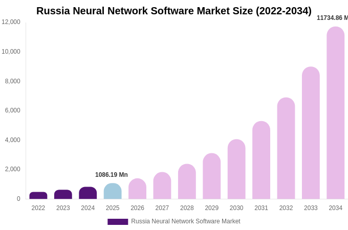 Russia Neural Network Software Market Size, Share & Growth Report By 2034