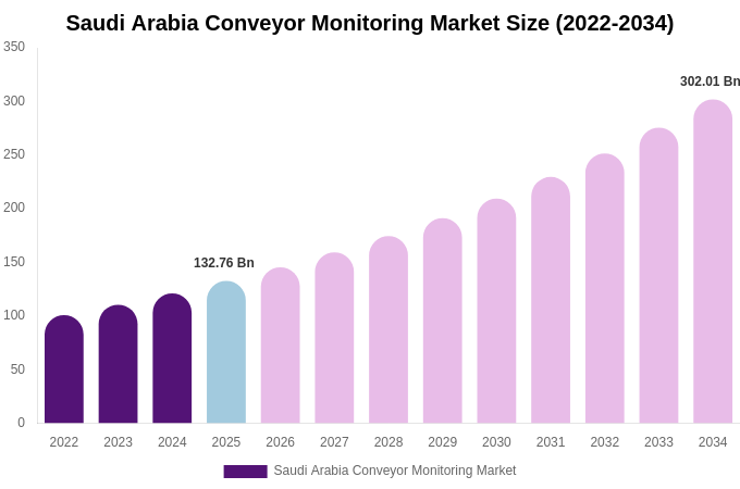 Saudi Arabia Conveyor Monitoring Market Size & Share Report By 2034