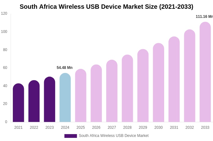 South Africa Wireless USB Device Market Size, Share & Growth Report By [2033]