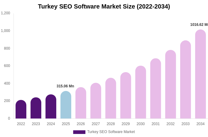Turkey SEO Software Market Size, Share & Trends Report By 2034