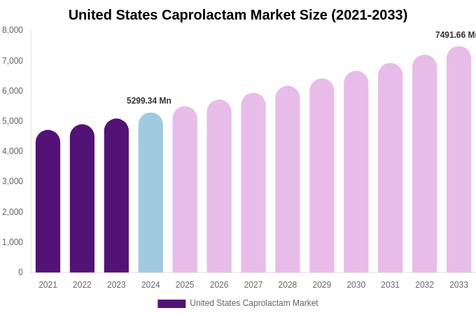 United States Caprolactam Market Size, Share & Growth Analysis By [2033]