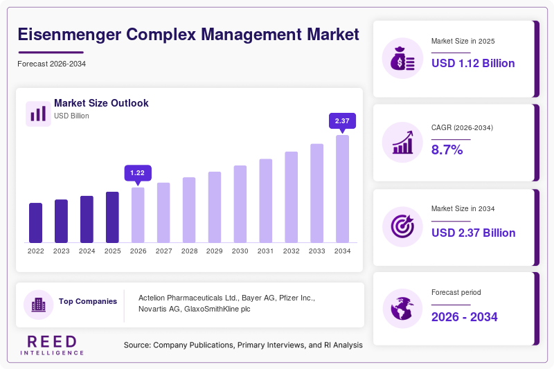 Eisenmenger Complex Management Market Size, Share & Growth Report