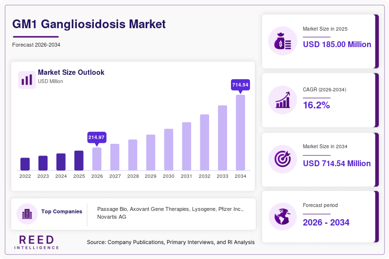 GM1 Gangliosidosis Market Size