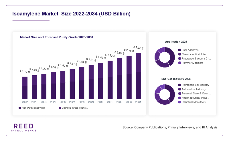 Isoamylene Market  Size and Forecast Purity Grade 2026-2034