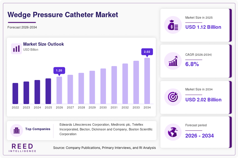 Wedge Pressure Catheter Market Size
